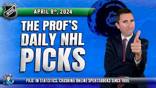 NHL DAILY PICKS  | HABS OF FLYERS TONIGHT? CHECK THE PROF'S TIPS FOR APRIL 9th! #nhlpickstoday