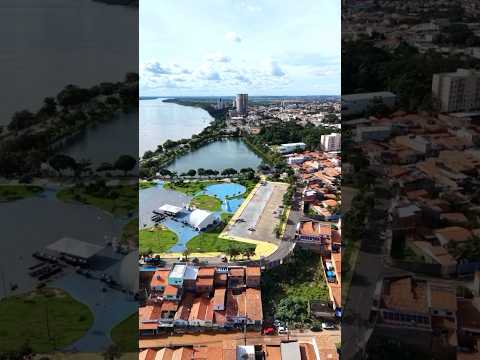 Beira Rio Imperatriz Maranhão, o famoso fenômeno das águas #shorts #drone #2026  🏞️