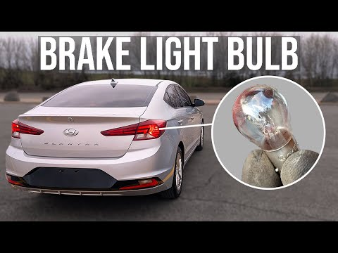 How to Replace Brake Light Bulb - Hyundai Elantra (2019-2020)
