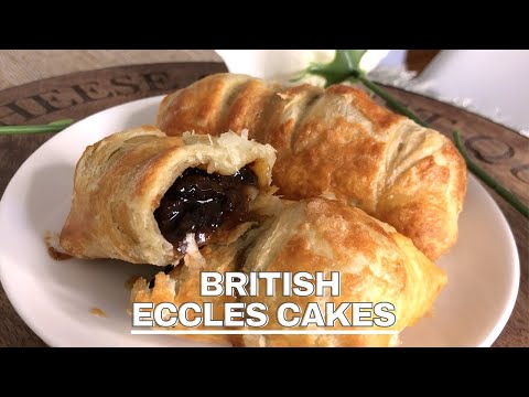ECCLES CAKE MADE WITH ORANGE PEEL | HOW ECCLES CAKES IS MADE
