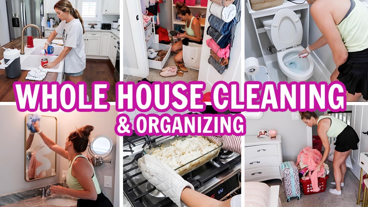 WOW that was a mess!!! EXTREME WHOLE HOUSE CLEANING & ORGANIZING!