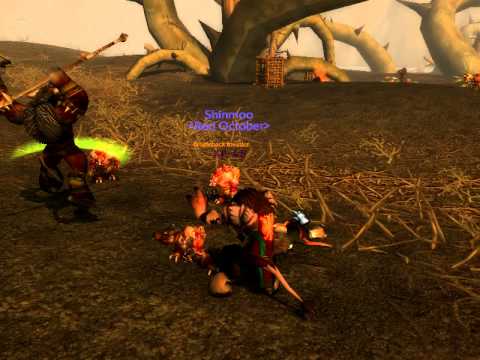 Shinmoo: Tauren Monk, And this little piggy...died