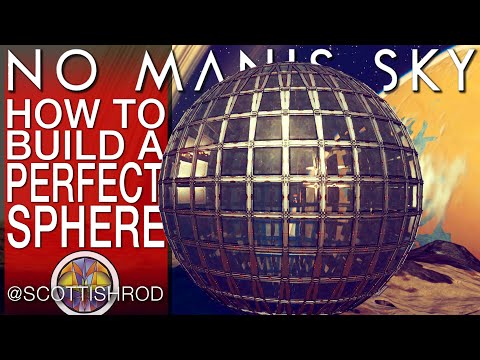 Nerfed Reference Only - Perfect Sphere How To Build Tutorial No Man's Sky Update - NMS Scottish Rod