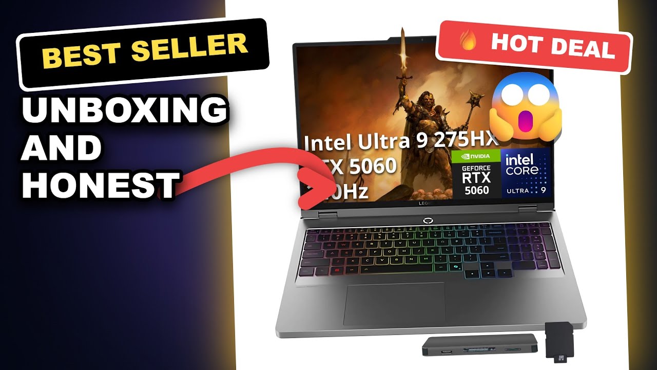 Unboxing and Honest Review: Lenovo Legion Pro 7i Gen 10 Laptop Worth the Price?
