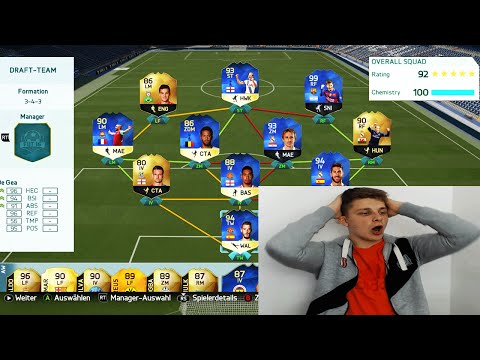 191 RATED TOTS FUT DRAFT CHALLENGE!! - FIFA 16: ULTIMATE TEAM (DEUTSCH)