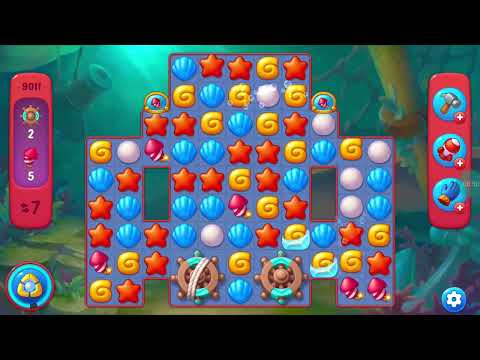 Fishdom Hard Level 9011 (with Double Bomb Booster) @choraelmin