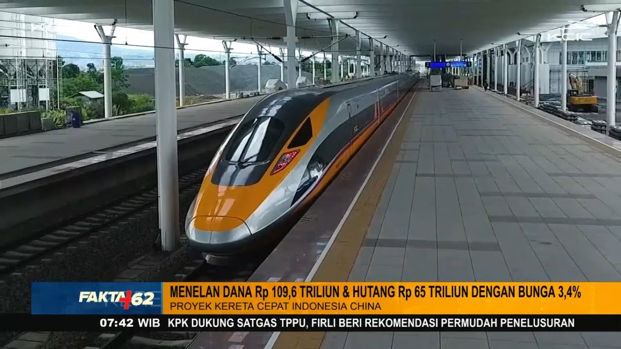 Proyek Kereta Cepat Indonesia China - FAKTA+62