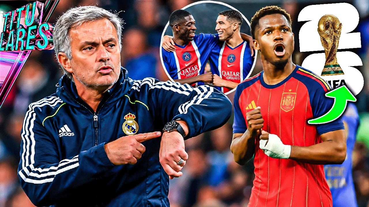 ¿Por qué no anuncian a Mou? | “Ansu es el mejor, y no lo llamaron” | PSG se ‘refuerza’ para la final