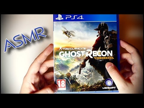 ASMR Silent Unboxing: Ghost Recon (PS4 Game) • SOUNDsculptures • (165)