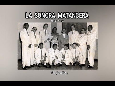 LA  SONORA MATANCERA - EL  NEGRITO  DEL  BATEY  (LETRA)