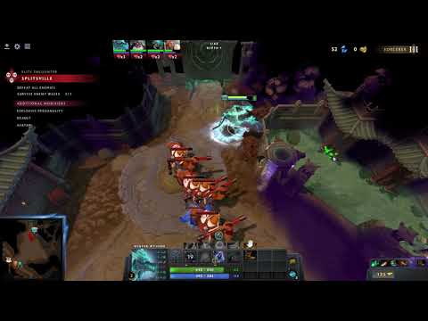 [DotA 2] Aghanim's Labyrinth - Sorcerer - Splitsville
