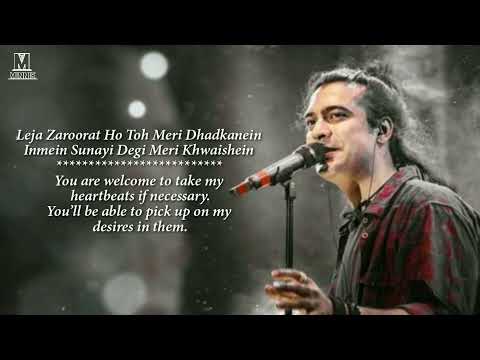 Suna Hai Tere Dil Pe Mera Lyrics With English Translation Jubin Nautiyal | Suna Hai Song Lyrics