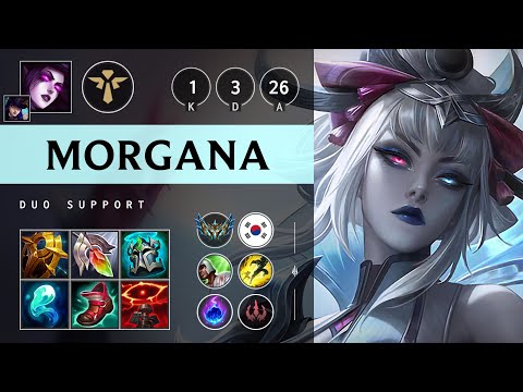 Morgana Support vs Nautilus - KR Challenger Patch 14.22