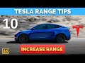 10 Easy TESLA Battery Tips for MAXIMIZING Range!
