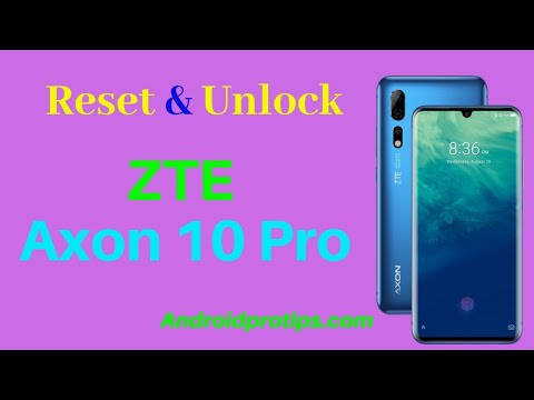 How to Reset & Unlock ZTE Axon 10 Pro