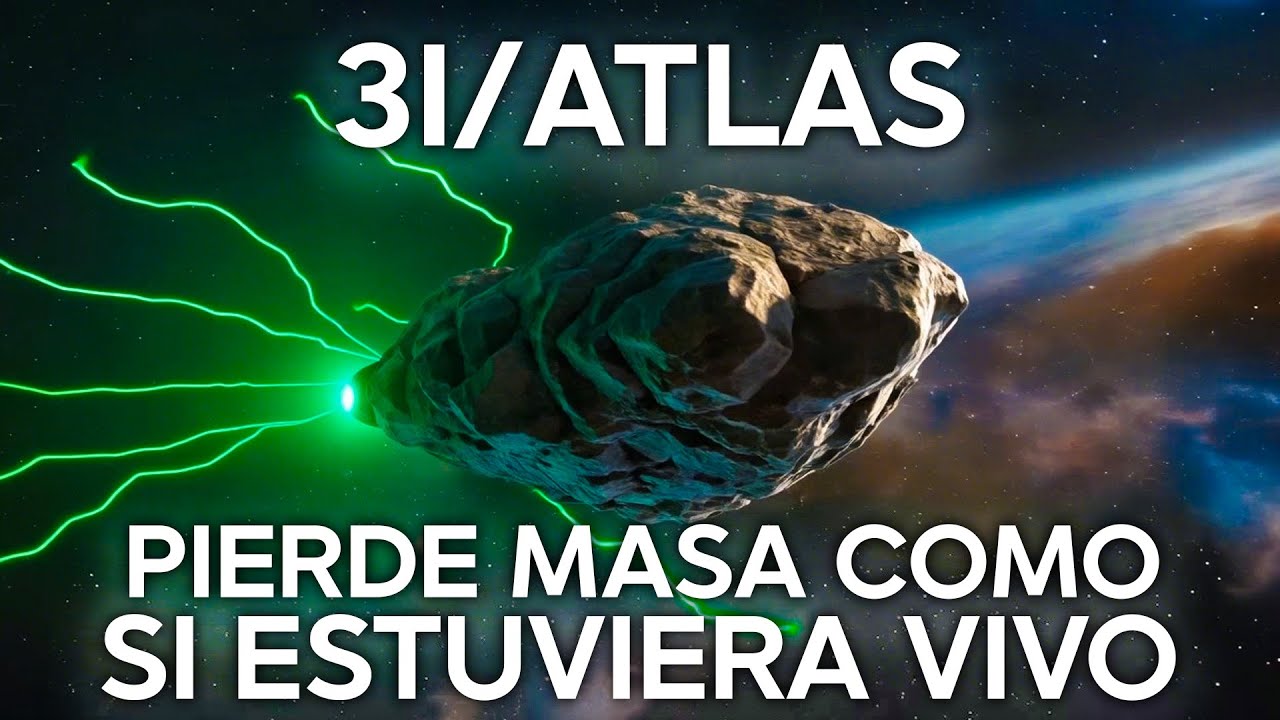 3I/ATLAS PIERDE MASA COMO SI ESTUVIERA VIVO