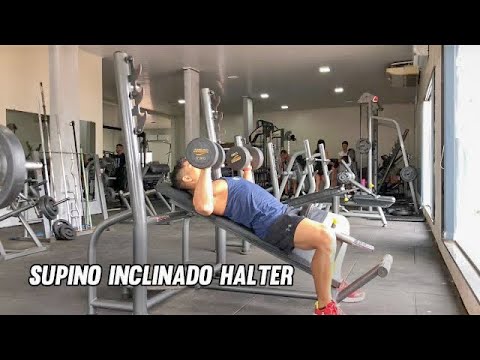 SUPINO INCLINADO HALTER - APRENDA COMO FAZER