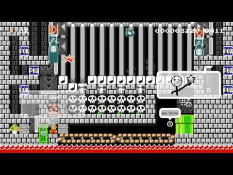 CRAZY TABLE TENNIS LEVEL | SUPER MARIO MAKER