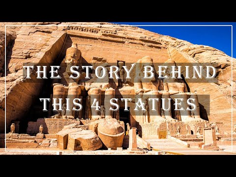 Who are the 4 statues in Abu Simbel?