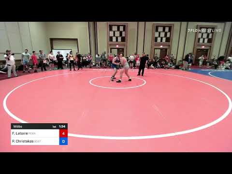 165 Lbs Rr Rnd 3 - Franco Latorre, Pennsylvania Vs Panagiotis Christakos, South Side Wrestling Clu