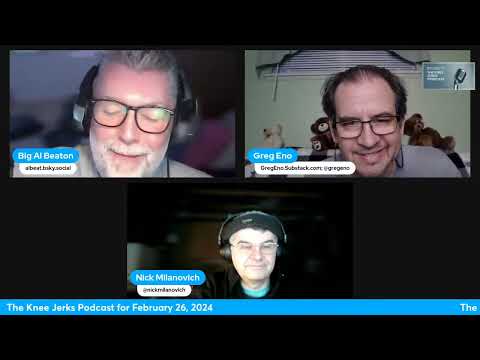The Knee Jerks Podcast for 02/26/24 - Joe Mullen had 500 goals?