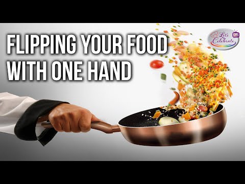 Flipping Your Food with One Hand - Basic Kitchen Skills