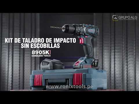Taladro Atornillador BRUSHLESS RONIX 8905K 20V