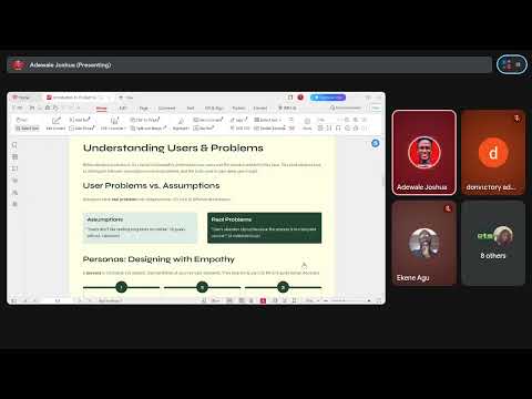 Introduction to UI/UX Design - User Research & Design Thinking Process Part 2 | ETS Hub January 2026