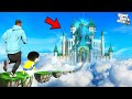 FRANKLIN AND SHINCHAN TRIED IMPOSSIBLE GOLDEN HEAVEN CASTLE CHALLENGE GTA 5