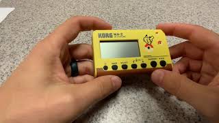 Video thumbnail for How to Operate Your Metronome - Korg MA-2 by Keller Central Percussion