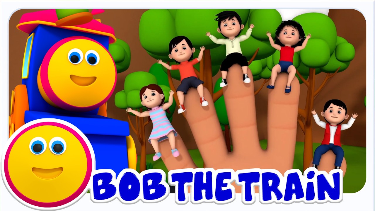 「親指さんはどこ？」の歌 | 子供向け楽しい指遊びの歌 - Bob The Train