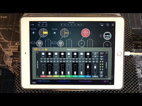 MidiMixer for AUM by 4Pockets -  The Automated Mixer for AUM - Essential - Demo for the iPad
