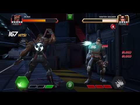 MCoC: 5* Blade vs RoL Winter Soldier