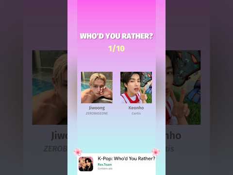 K-Pop: Who'd You Rather? video thumbnail