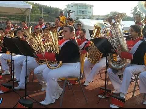 BANDA MARCIAL DE IPERÓ - Caieiras 2016 ( Banda Show )