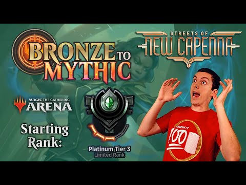 💿 MTG Arena: Bronze To Mythic: Episode 11 - Starting Rank: Platinum 3(🌆Streets of New Capenna Draft)