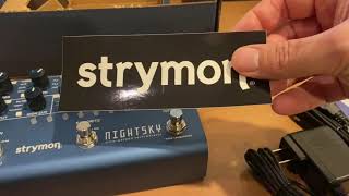 Video thumbnail for Strymon Night Sky Unboxing and Factory Presets by Ty Synthador
