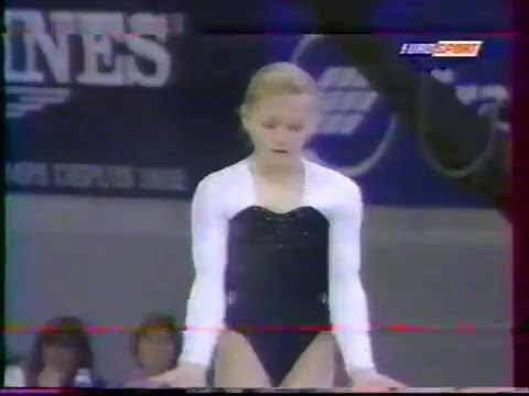 Viktoria KARPENKO (UKR) floor - 1997 European masters EF