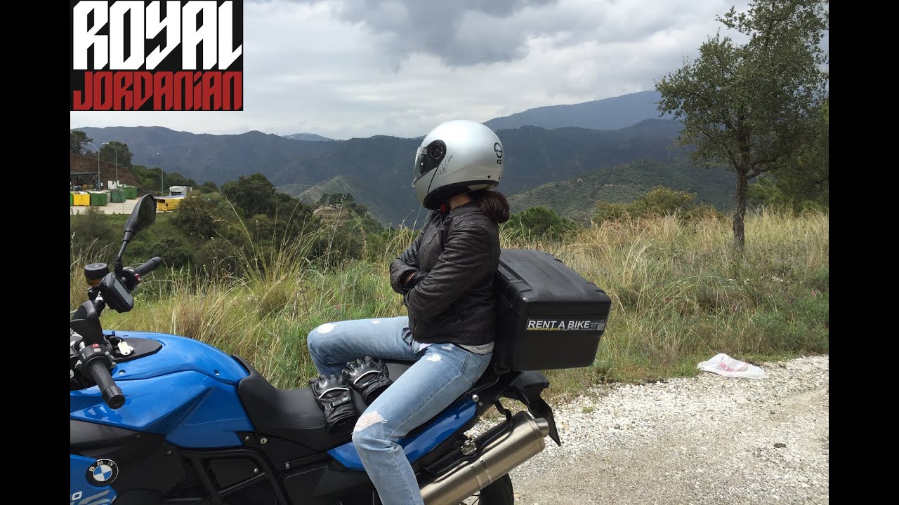 BMW F800GS ride in Spain