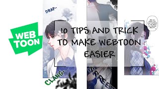 10 Tips and Trick to Make Webtoon Easier