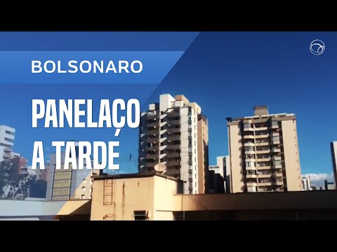 PANELAÇO CONTRA O GOVERNO BOLSONARO ACONTECE DURANTE A TARDE DE DOMINGO EM MEIO A PROTESTOS