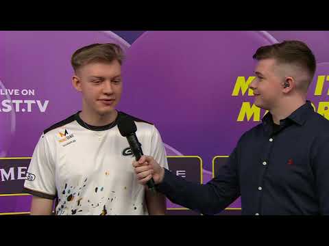 Keoz interview stare in camera | BLAST.tv Major Paris 2023 - Forze vs GamerLegion | Winner interview