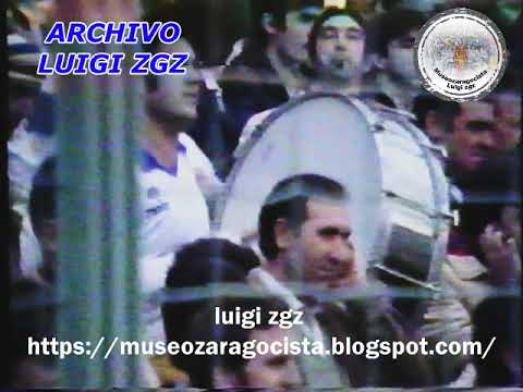 REAL ZARAGOZA - VALENCIA 1982 - 1983