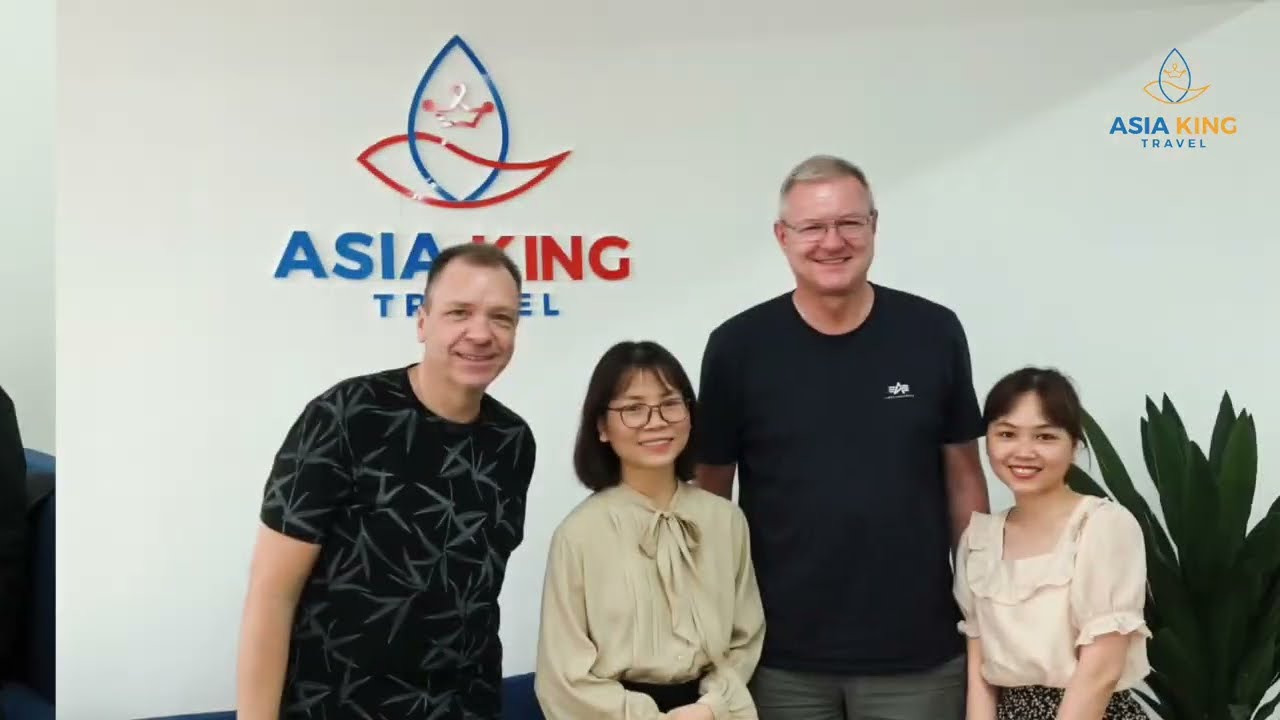 Visite de nos clients à notre bureau au Vietnam