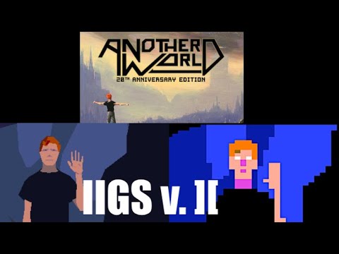 Out of This World / Another World - IIGS v. ][ (Apple II - Interplay/Delphine)