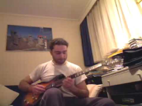 deep purple - knocking at your back door (perfect strangers) guitar cover with solos video thumbnail