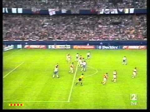 Zaragoza - Arsenal Recopa Europa 1995 Primer Tiempo
