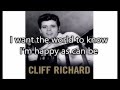 Cliff Richard; Congratulations Lyrics