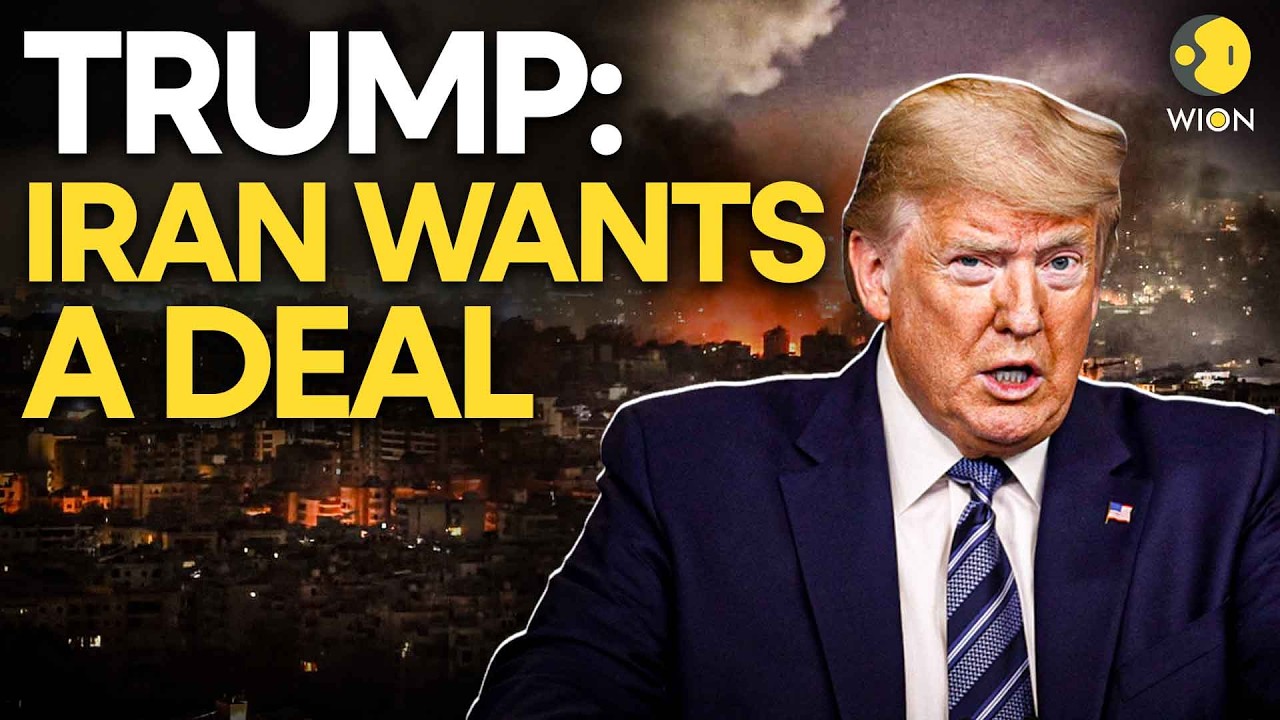 Iran-US War: Trump Says Tehran Reaching Out For Deal Amid Ongoing Strikes | WION Originals