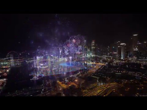 Marina Bay Singapore Countdown 2016